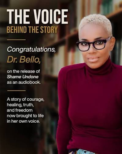 Shame Undone on Audible book cover